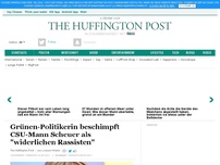 Bild zum Artikel: Grünen-Politikerin beschimpft CSU-Mann Scheuer als 'widerlichen Rassisten'