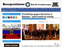 Bild zum Artikel: Flüchtlinge gegen Deutsche in Bautzen – jetzt kracht es richtig