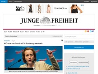 Bild zum Artikel: AfD-Vize von Storch will in Bundestag wechseln