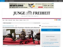 Bild zum Artikel: CSU: Randalierende Bautzen-Flüchtlinge in München nicht willkommen