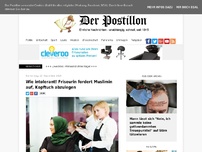 Bild zum Artikel: Wie intolerant! Friseurin fordert Muslimin auf, Kopftuch abzulegen