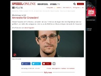 Bild zum Artikel: Whistleblower im Exil: Amnestie für Snowden!