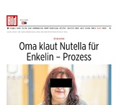 Bild zum Artikel: Süße Diebin - Oma klaut Nutella für Enkelin – Prozess