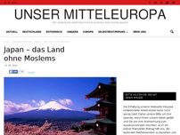 Bild zum Artikel: Japan – das Land ohne Moslems