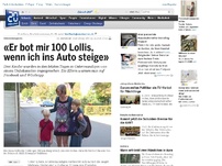Bild zum Artikel: Ostermundigen BE: «Er bot mir 100 Lollis, wenn ich ins Auto steige»