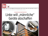 Bild zum Artikel: ScannerIn & AbfalleimerIn? - Gender-Gaga! Linke will „männliche“ Geräte abschaffen