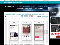 Bild zum Artikel: Musik-App in iOS 10: Tipps zum Musikhören auf iPhone und iPad