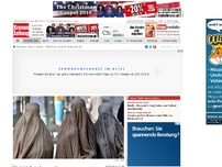 Bild zum Artikel: Schweiz: Parlament stimmt für Burka-Verbot