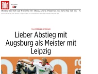 Bild zum Artikel: FCA-Verteidiger Hinteregger - Lieber Abstieg mit Augsburg als Meister mit RB