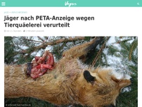 Bild zum Artikel: Jäger nach PETA-Anzeige wegen Tierquäelerei verurteilt