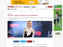 Bild zum Artikel: Premiere: 'Playboy' zeigt erstmals Frau mit Hidschab
