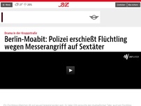 Bild zum Artikel: Kruppstraße: Polizisten erschießen Flüchtling (29) wegen Messerangriffs
