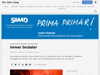 Bild zum Artikel: Linksextreme Gewalt in Deutschland: Immer brutaler