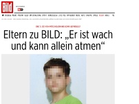 Bild zum Artikel: Eric ins Koma geprügelt - Eltern zu BILD: „Er ist wach und kann allein atmen“