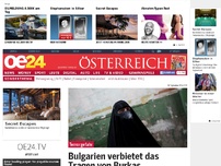 Bild zum Artikel: Bulgarien verbietet das Tragen von Burkas