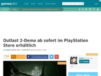 Bild zum Artikel: Outlast 2-Demo ab sofort im PlayStation Store erhältlich!