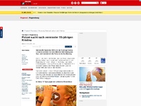 Bild zum Artikel: Vermisst in Regensburg - Polizei sucht nach vermisster 15-jährigen Kristina
