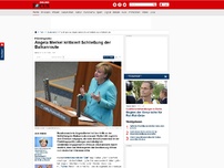 Bild zum Artikel: Flüchtlingskrise - Angela Merkel kritisiert Schließung der Balkanroute