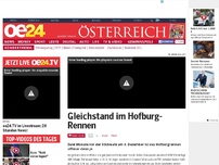 Bild zum Artikel: Gleichstand im Hofburg-Rennen