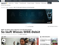 Bild zum Artikel: Wieses WWE-Debüt ist perfekt