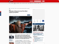 Bild zum Artikel: Bibel - Forscher: Moses hat das Rote Meer tatsächlich geteilt