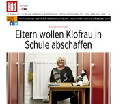 Bild zum Artikel: Wegen 14 Euro im Jahr - Eltern wollen Klofrau in Schule abschaffen