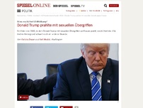 Bild zum Artikel: Video erschüttert US-Wahlkampf: Donald Trump prahlte mit sexueller Gewalt
