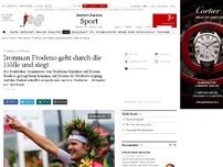 Bild zum Artikel: Triathlon: Frodeno gewinnt Ironman auf Hawaii