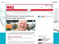 Bild zum Artikel: Pferdeflüsterer Tamme Hanken an Herzversagen gestorben