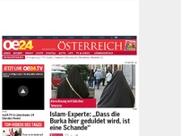 Bild zum Artikel: Islam-Experte: „Dass die Burka hier geduldet wird, ist eine Schande“