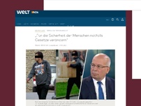 Bild zum Artikel: Merkel zum Terrorverdacht: 'Für die Sicherheit der Menschen notfalls Gesetze verändern'