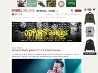 Bild zum Artikel: Tour und Album: Depeche Mode gehen 2017 auf Welttournee