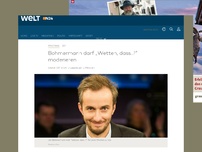 Bild zum Artikel: ZDF: Böhmermann darf 'Wetten, dass..?' moderieren