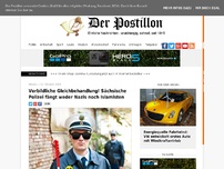 Bild zum Artikel: Vorbildliche Gleichbehandlung! Sächsische Polizei fängt weder Nazis noch Islamisten