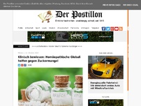 Bild zum Artikel: Klinisch bewiesen: Homöopathische Globuli helfen gegen Zuckermangel