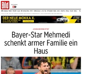 Bild zum Artikel: „Ich bin kein Wohltäter“ - Mehmedi schenkt armer Familie ein Haus