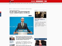 Bild zum Artikel: 'Kann niemals unser Partner sein' - Für alle Zeiten: CDU-Generalsekretär Tauber schließt Koalition mit AfD aus
