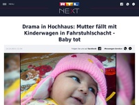 Bild zum Artikel: Drama in Hochhaus: Mutter fällt mit Kinderwagen in Fahrstuhlschacht - Baby tot