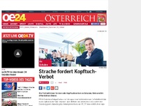 Bild zum Artikel: Strache fordert Kopftuch-Verbot