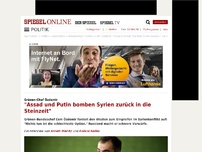 Bild zum Artikel: Grünen-Chef Özdemir: 'Assad und Putin bomben Syrien zurück in die Steinzeit'