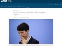 Bild zum Artikel: Unregelmäßigkeiten bei AfD: Muss Sachsen wegen Frauke Petry neu wählen?