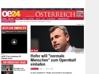 Bild zum Artikel: Hofer will 'normale Menschen' zum Opernball einladen