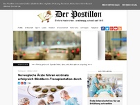 Bild zum Artikel: Ärzte führen erstmals erfolgreich Blinddarm-Transplantation durch