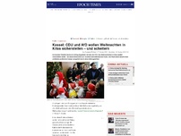 Bild zum Artikel: Kassel: CDU und AfD wollen Weihnachten in Kitas sicherstellen – und scheitern