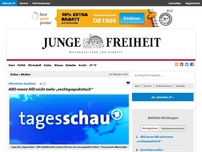 Bild zum Artikel: ARD nennt AfD nicht mehr „rechtspopulistisch“