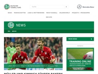 Bild zum Artikel: Müller und Kimmich führen Bayern in Erfolgsspur zurück
