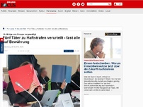 Bild zum Artikel: Gruppenvergewaltigung einer 14-Jährigen - Fünf Täter zu Haftstrafen verurteilt - fast alle auf Bewährung