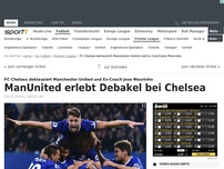 Bild zum Artikel: Chelsea nimmt ManUnited auseinander