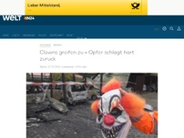 Bild zum Artikel: Bremen: Clowns greifen zu - Opfer schlägt hart zurück