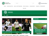 Bild zum Artikel: Ballon d'Or: Kroos, Neuer und Müller unter Top 30